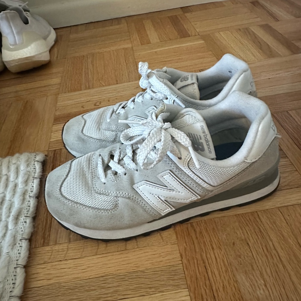 New Balance 574 Gray - Picture 3 of 5